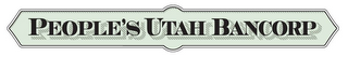 PEOPLE'S UTAH BANCORP