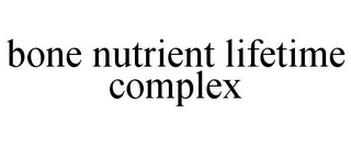 BONE NUTRIENT LIFETIME COMPLEX