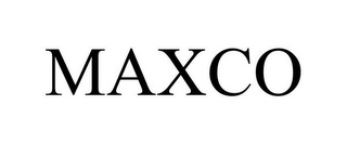 MAXCO