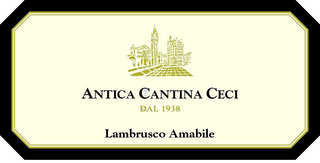 ANTICA CANTINE CECI DAL 1938 LAMBRUSCO AMABILE