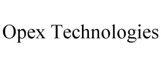 OPEX TECHNOLOGIES