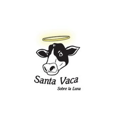 SANTA VACA SOBRE LA LUNA