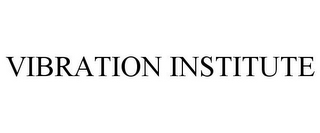 VIBRATION INSTITUTE