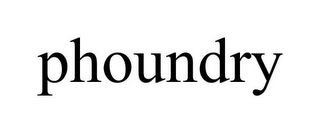 PHOUNDRY