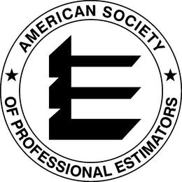 E AMERICAN SOCIETY OF PROFESSIONAL ESTIMATORS