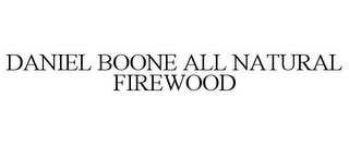 DANIEL BOONE ALL NATURAL FIREWOOD