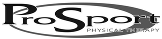 PROSPORT PHYSICAL THERAPY