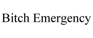 BITCH EMERGENCY