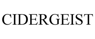 CIDERGEIST
