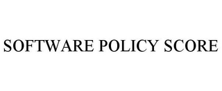 SOFTWARE POLICY SCORE