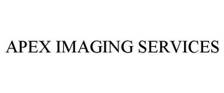 APEX IMAGING SERVICES