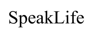 SPEAKLIFE