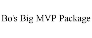 THE BO'S BIG MVP PACKAGE