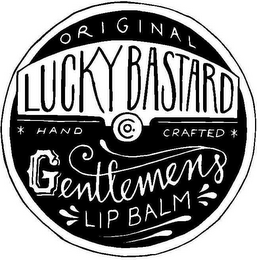 ORIGINAL LUCKY BASTARD CO. HAND CRAFTEDGENTLEMENS LIP BALM