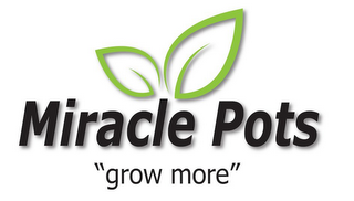 MIRACLE POTS "GROW MORE"