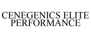 CENEGENICS ELITE PERFORMANCE