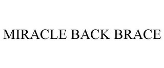 MIRACLE BACK BRACE