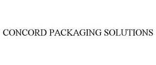 CONCORD PACKAGING SOLUTIONS