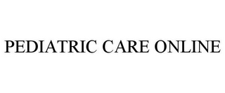 PEDIATRIC CARE ONLINE