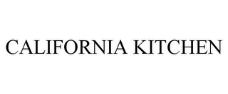 CALIFORNIA KITCHEN