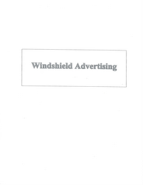 WINDSHIELD ADVERTISING