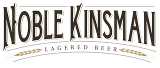 NOBLE KINSMAN LAGERED BEER