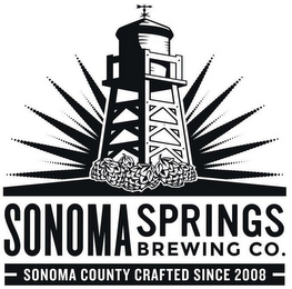 SONOM SPRINGS BREWING CO. SONOMA COUNTY CRAFTED SINCE 2008