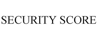 SECURITY SCORE