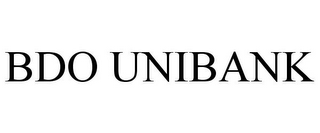 BDO UNIBANK