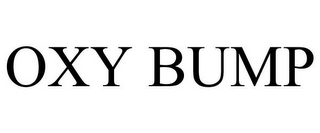 OXY BUMP