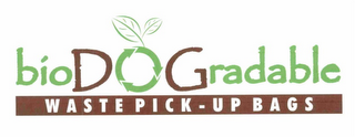 BIODOGRADABLE WASTE PICK-UP BAGS