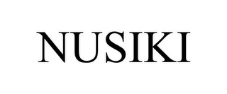 NUSIKI