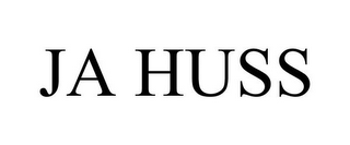 JA HUSS