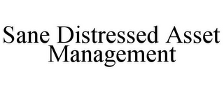 SANE DISTRESSED ASSET MANAGEMENT