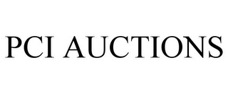 PCI AUCTIONS