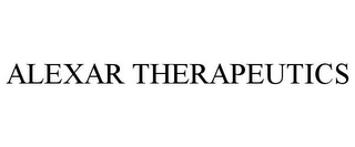 ALEXAR THERAPEUTICS