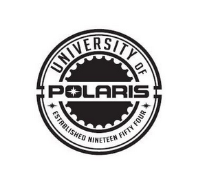 UNIVERSITY OF POLARIS ESTABLISHED NINETEEN FIFTY FOUR