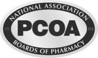 1904 NATIONAL ASSOCIATION BOARDS OF PHARMACY PCOA