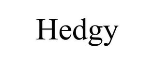 HEDGY