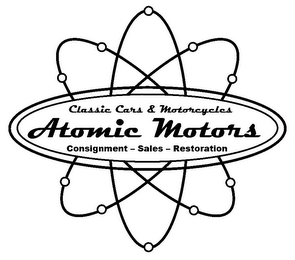 ATOMIC MOTORS CLASSIC CARS & MOTORCYCLES CONSIGNMENT - SALES - RESTORATION