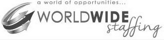 A WORLD OF OPPORTUNITIES... WORLDWIDE STAFFING