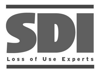 SDI LOSS OF USE EXPERTS