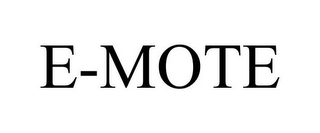 E-MOTE