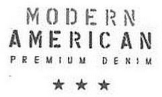 MODERN AMERICAN PREMIUM DENIM