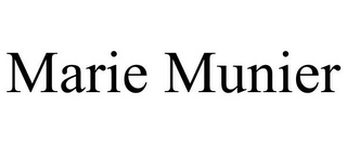 MARIE MUNIER