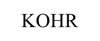 KOHR