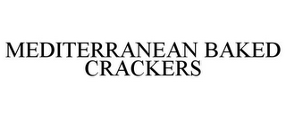 MEDITERRANEAN BAKED CRACKERS