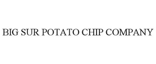 BIG SUR POTATO CHIP COMPANY