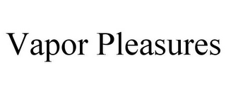 VAPOR PLEASURES