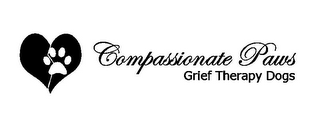 COMPASSIONATE PAWS GRIEF THERAPY DOGS
